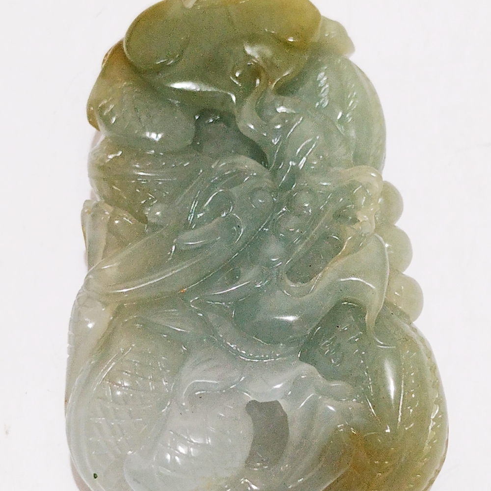Authentic type A  lucky myanmar jade pendant